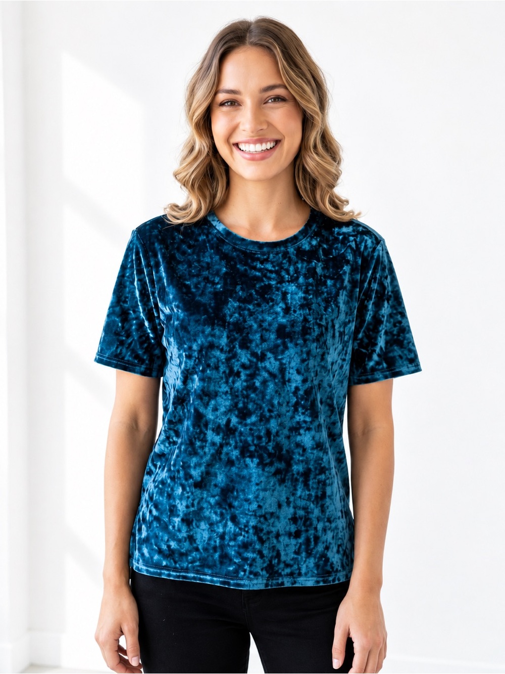 🎉5 for $45🎉 Kensie velvet top blouse shirt size M